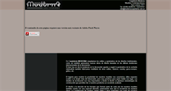 Desktop Screenshot of modernacarpinteria.com.ar